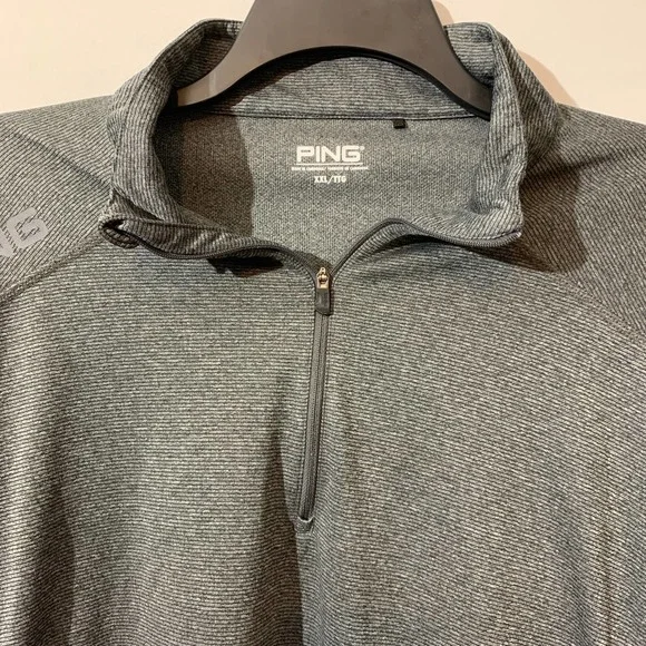 Mens Ping pullover size XXL 2XL sensor cool gray golf NWOT